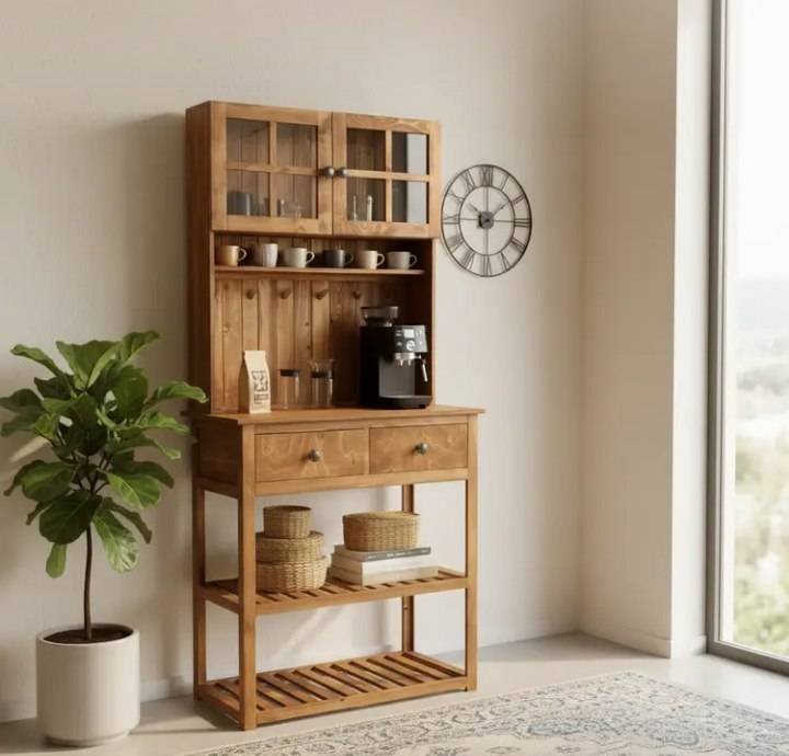 میز کافی بار مدل KB10۱۲جنس چوب روس