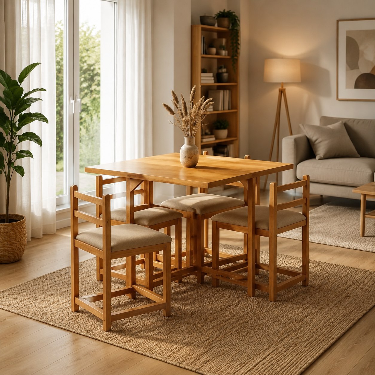 میز ناهار خوری مدلN۴۰۰۳ (چهار نفره)